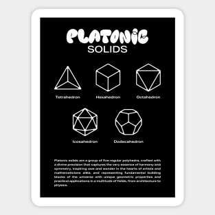 Platonic Solids - W Magnet